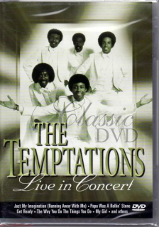 THE TEMPTATIONS: Live in concert (DVD)