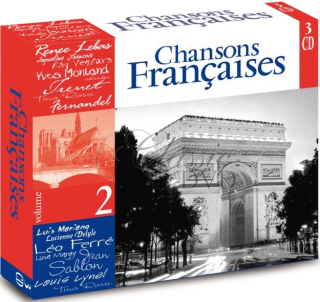 FRANCOUZSKÉ ŠANSONY: Vol.2 - DÁRKOVÁ EDICE (3CD)
