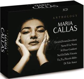 MARIA CALLAS: Oblíbené operní árie - DÁRKOVÁ EDICE (3CD)