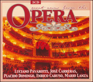 OPERA ARIAS: Oblíbené operní árie - Historické nahrávky (3CD)