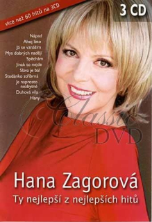 ZAGOROVÁ HANA: Ty Nejlepší Z Nejlepších Hitů (3CD)