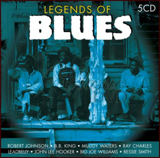 BLUES: The Legends of Blues - DÁRKOVÁ EDICE (5CD)
