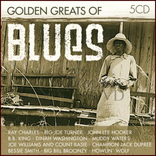 BLUES Golden Greats Of Blues - DÁRKOVÁ EDICE (5CD)