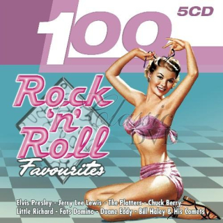 100 ROCK`N`ROLL HITS - DÁRKOVÁ EDICE (5CD)
