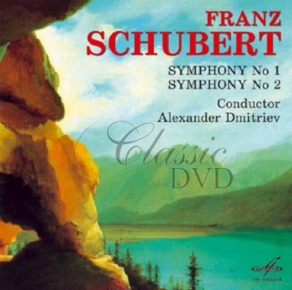 SCHUBERT,F.: Symfonie 1 & 2 (Dmitriev) (CD)