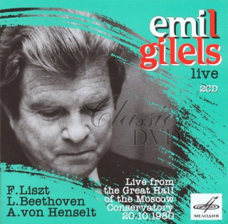 EMIL GILELS: Recitál Great Hall 20.10.1980 (2CD)