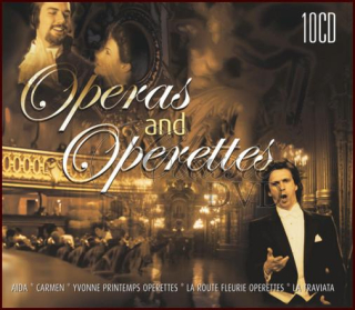 OPERA & OPERETA: To nejlepší - DÁRKOVÁ EDICE (10CD)
