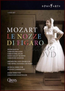 MOZART,W.A.: Le nozze di Figaro - Figarova svatba [Paris Opera] (2DVD)