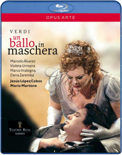 VERDI,G.: Maškarní ples - Un ballo in maschera [Teatro Real] (Blu-ray)