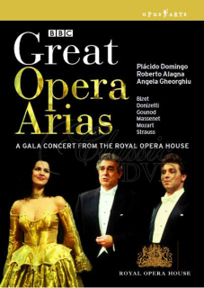 GREAT OPERA ARIAS: Velké operní árie [Royal Opera] (DVD)