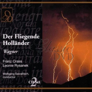 WAGNER,R.: Bludný Holanďan 1966 - Der Fliegende Holländer (Crass/Rysanek) (2CD)