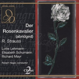 STRAUSS,R.: Der Rosenkavalier - Růžový kavalír 1933 (2CD)