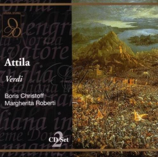 VERDI,G.: Attila 1962 [Bartoletti/Christoff/Guelfi] (2CD)
