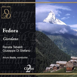 GIORDANO,U.: Fedora 1961 (Tebaldi/Di Stefano) (2CD)