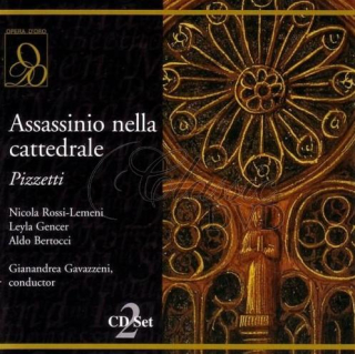 PIZZETTI,I.: Assassinio nella cattedrale (Gencer/Bertocci) (2CD)