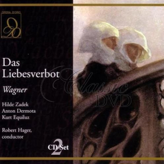 WAGNER,R.: Das Liebesverbot - Zakázaná láska 1962 (Hager) (2CD)