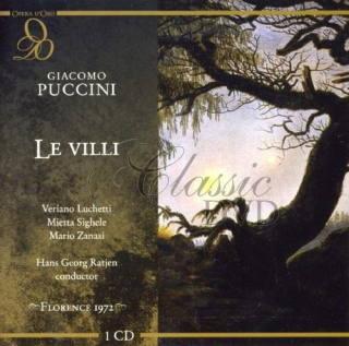 PUCCINI,G.: Le Villi (Luchetti/Sighele/Zanasi) (CD)