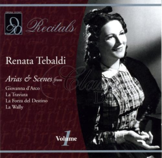 RENATA TEBALDI: Recitals Vol.1 (CD)