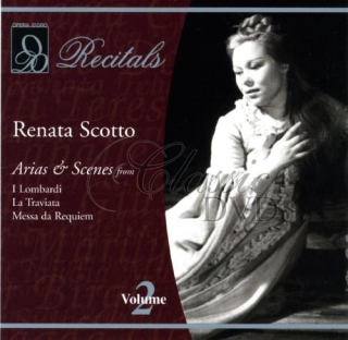 RENATA SCOTTO: Recitals Vol.2 (CD)
