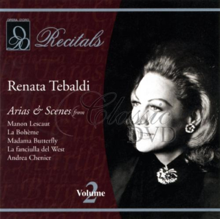 RENATA TEBALDI: Recitals Vol.2 (CD)