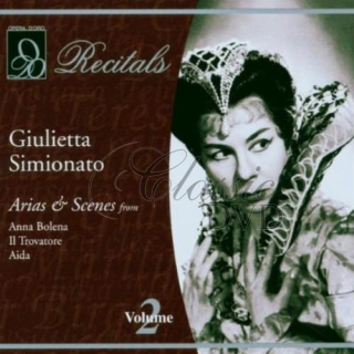 GIULIETTA SIMIONATO: Arias & Scenes from Operas Vol.2 (CD)