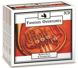 FAMOUS OVERTURES: The Best Of - DÁRKOVÁ EDICE (5CD)