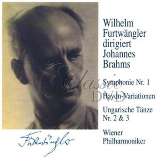 Brahms, Johannes : Symphonie Nr. 1/Haydn-Variationen/Ungar. Tänze. Furtwängler/Wiener Phil. (CD)