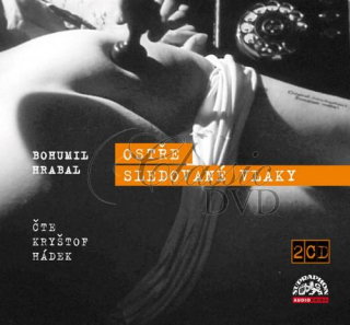 Hrabal, B. Ostře sledované vlaky / čte Kryštof Hádek Audiokniha (2CD)
