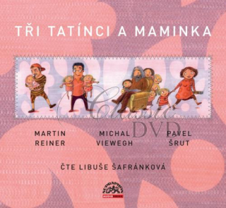Tři tatínci a maminka / Reiner, Viewegh, Šrut Audiokniha (2CD)