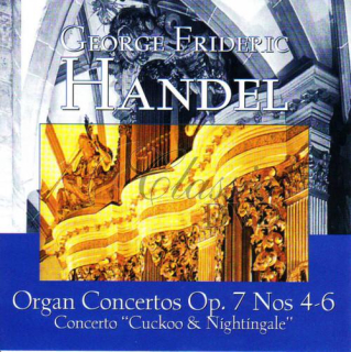 HÄNDEL,G.F.: Organ concertos Op. 7 Nos 4-6 (CD)