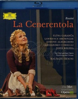 ROSSINI: La Cenerentola - Popelka. Elina Garanca · Lawrence Brownlee (Blu-ray)