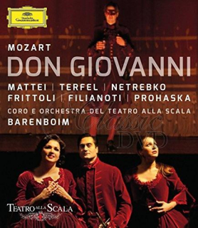 MOZART - Don Giovanni. Peter Mattei, Bryn Terfel, Anna Netrebko (Blu-ray)