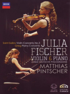 Saint-Saëns Violin Concerto no. 3 in B minor, op. 61 / Grieg Piano Concerto in A minor, op. 16. Fischer Julia (DVD)