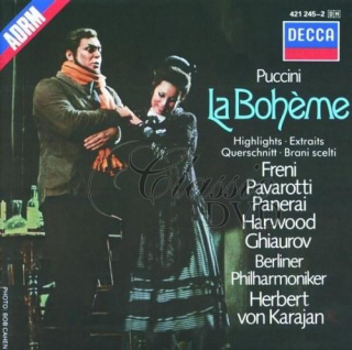 PUCCINI GIACOMO - Bohema-Vyber. Karajan/Bph (CD)