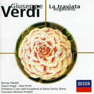Verdi: La Traviata (highlights). Tebaldi (CD)