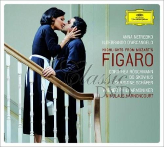 MOZART: Figarova Svatba highlights. D'Arcangelo · Netrebko · Skovhus (CD)