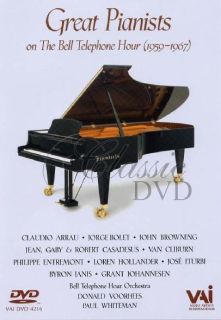 GREAT PIANISTS: The Bell Telephone Hour (DVD)
