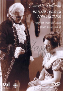 TEBALDI & QUILICO: Concerto Italiano - Puccini and Rossini Arias (DVD)