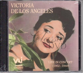 VICTORIA DE LOS ANGELES: Live in concert 1952-60 (2CD)