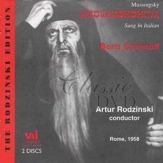 MUSSORGSKY,M.: Khovanschina 1958 [Christoff] (2CD)
