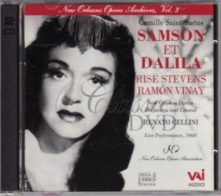 SAINT-SAËNS,C.: Samson et Dalila 1960 [Stevens/Vinay] (2CD)