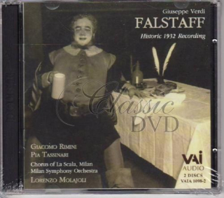 VERDI,G.: Fastaff 1932 [Rimini/Tassinari] (2CD)