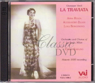 VERDI,G.: La Traviata 1930 [Rosza/Ziliani/Borgonovo] (2CD)