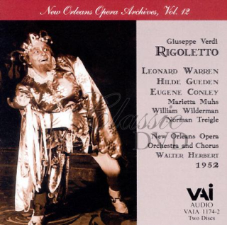 VERDI,G.: Rigoletto 1952 [Warren/Gueden/Conley] (2CD)