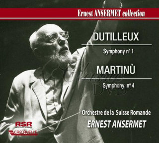 ERNEST ANSERMET: Conducts Dutilleux & Martinu (CD)