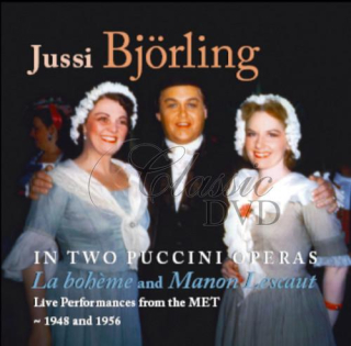 JUSSI BJÖRLING: In Puccini Operas - La Boheme; Manon Lescaut (4CD)