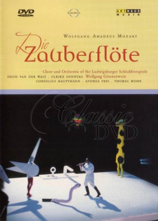 MOZART,W.A.: Die Zauberflote - Kouzelná flétna [Ludwigsburger Festspiele] (DVD)