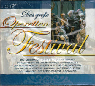 OPERETTEN FESTIVAL: To nejlepší z operety - DÁRKOVÁ EDICE (3CD)