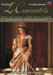ROSSINI,G.: La Cenerentola - Popelka. Bartoli · Dara · Giménez (DVD)