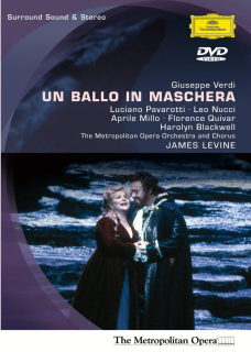 VERDI,G.: Maškarní ples - Un ballo in maschera. Luciano Pavarotti · Leo Nucci (DVD)